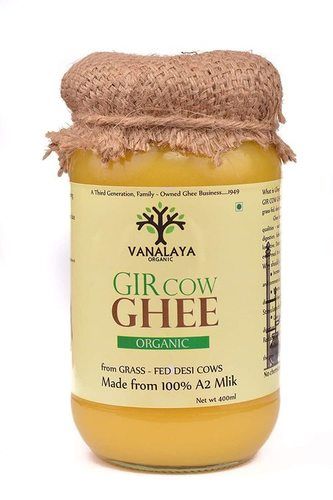 100 Percent Normal and Natural Vanalaya Organic A2 Desi Gir Cow Ghee 