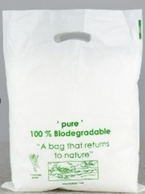 Flexible Food Grade Safe Biodegradable Plastic Bread Packing Bags