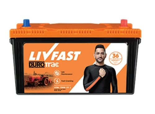 Livfast Durotrac Lfdltr90Ff Tractor Battery 90 Ah With 36 Months Warranty Size: 410 X 175 X 234 Mm