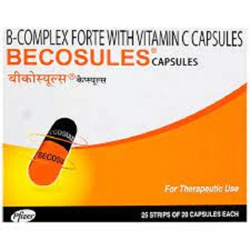 Becosules B-Complex Forte With Vitamin C Capsules