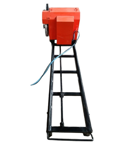 Concrete Wire Cutting Machine For Pillar Cutting With Electric Power And Heavy Duty Uses - Color: Red