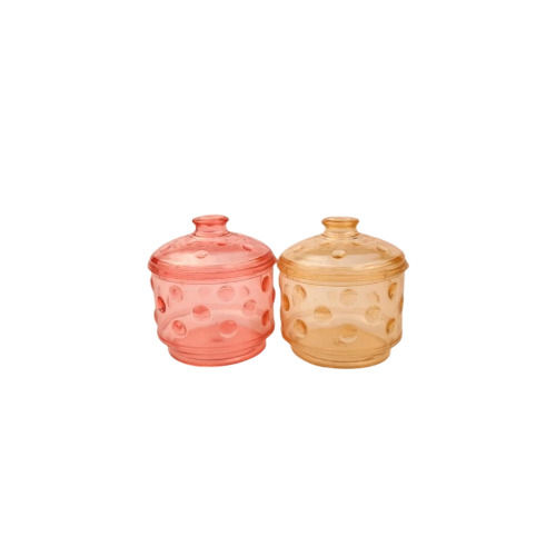 Plastic Container With Lid 2 Pcs Set