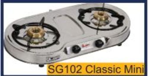 Quba Sg102 Classic Mini 2 Burners Stainless Steel Gas Stove Application: To Cook Food