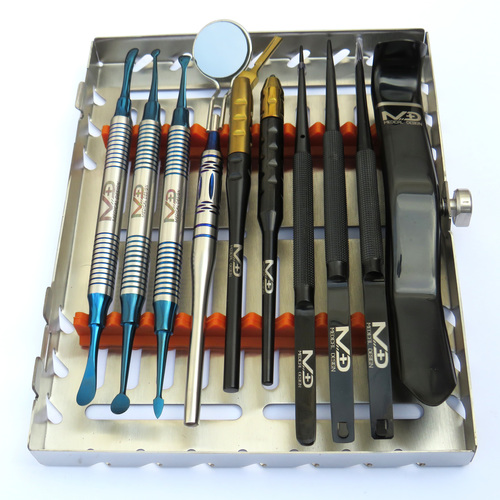 Manual  Cosmetic Minor Oral Surgery Kit Dental Implant Castroviejo Periosteal Elevator