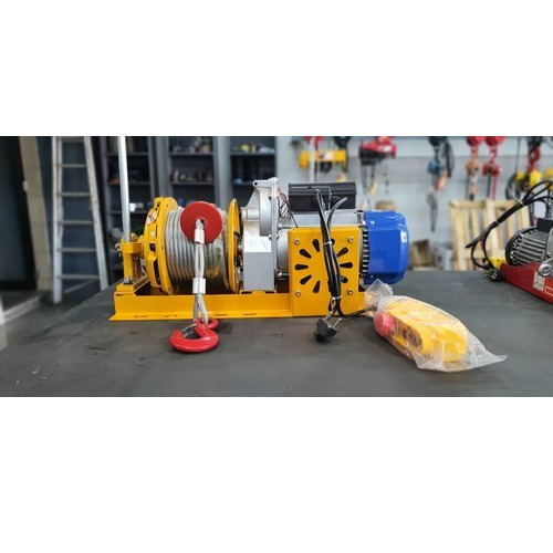 S1840 Electric Winch Machine 500 To 1000 Kg - Color: Yellow