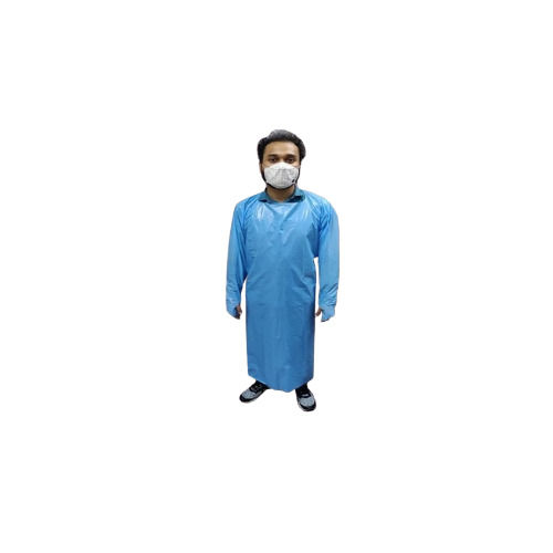 25 Micron Plastic Isolation Gown