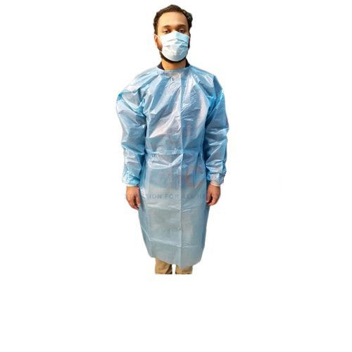 45 GSM Non Woven Disposable Laminated Gown