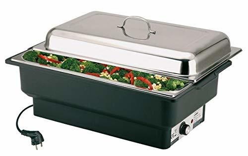 Electric Chafing Dish Eco 63 X 36 Cm Height 29 Cm Black Plastic