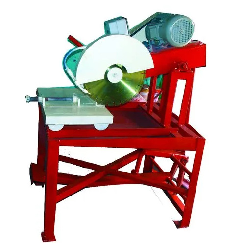 Mild Steel Full Automatic Brick Cutting Machine - 12 KW, 700mm Height, 1000mm Length, 750mm Width, Orange Color | 3000 RPM Cutting Speed, High Efficiency, High Torque, Three Phase 50 Hz