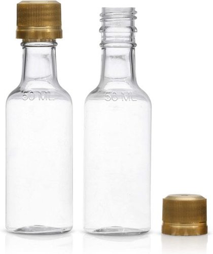 50Ml Mini Glass Bottles With No Leak Caps - Sealing Type: Easy Open End