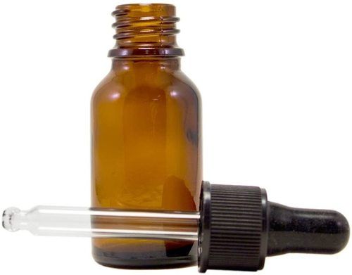 Amber Color Dropper Style Glass Bottles For Essential Oil And Pharmaceutical Industry