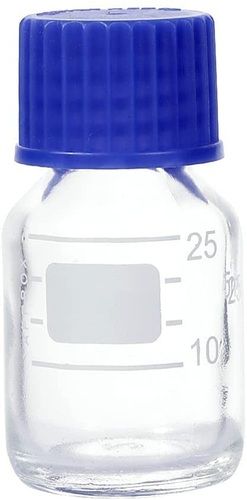 Borosilicate Glass Round Lab Media Storage Bottles for Pharmaceutical Use