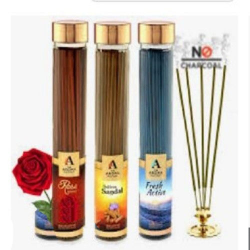 Kesar Chandan Saffron And Fresh Active Agarbatti Incense Sticks Burning Time: 1 Months