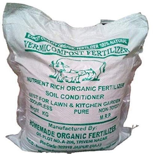 Organic Fertilizer Cow Manure Vermicompost Fertilizer 5 Kg