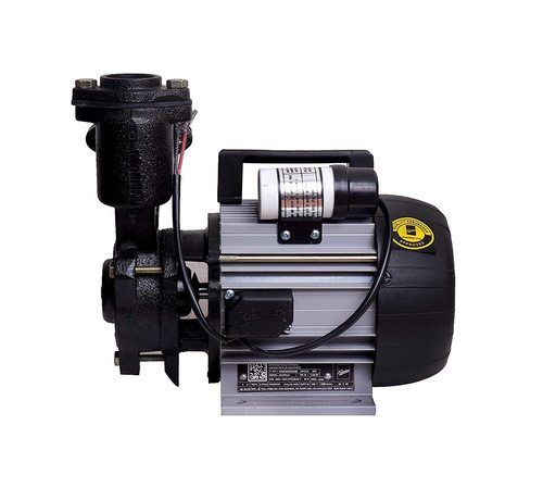 Light Weight Kirloskar 1 HP Water Pump in Black Colour, 3100 to 500 LPH