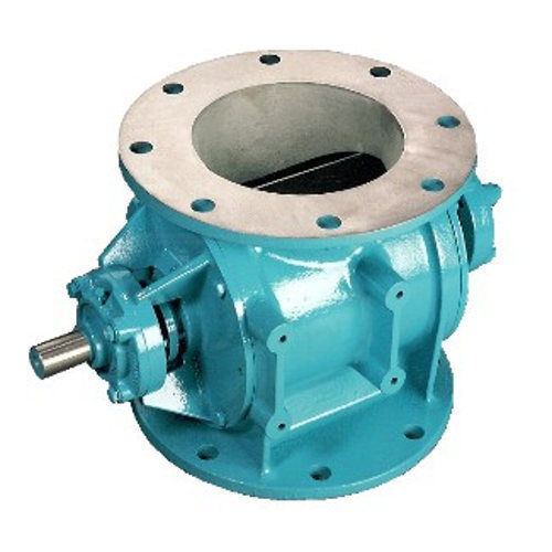 Rotary Airlock Valve 100-400 Degree Celsius Body Material: Carbon Steel