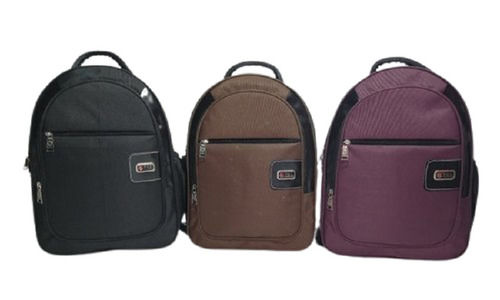 Comes In Various Colors Zipper Closure Moisture Proof Rectangular Multi-Compartments Backpack Laptop Bags