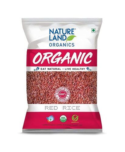 100% Pure 1 Kg Natureland Organics Red Rice, Eat Natural Live Healthy 