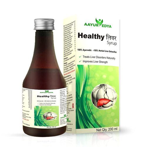 Ayurvedic Medicine Aayurvedya Healthy Liver Detox For Fatty Liver Syrup