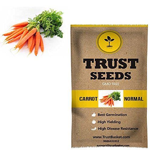 High Yielding And Best Germination Trustbasket Carrot Normal Vegetable Seeds Admixture (%): 1%