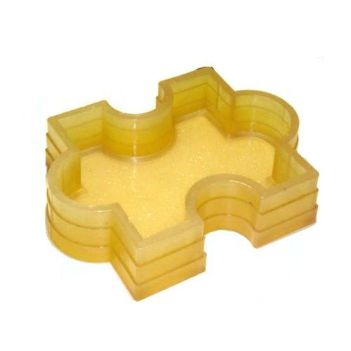 Interlocking Pvc Paver Moulds (Thickness 12 - 16 Mm) - Color: White