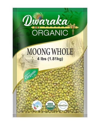 Wealthy in Protein Dwaraka Organic Whole Moong Dal Lentil Organic
