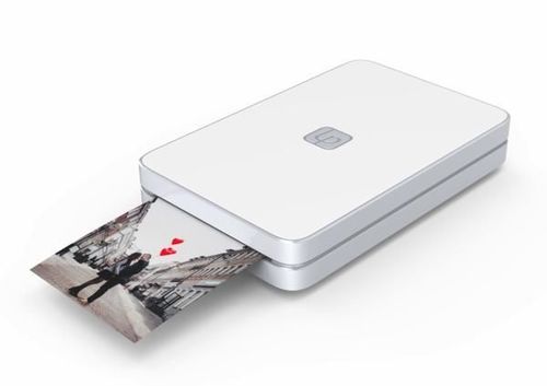 Portable Photo Printer - 16x11.6x2.5cm , 32 Bit Color Depth, Daily Free Prints, Direct Camera Roll Access, Easy Photo Editing Options