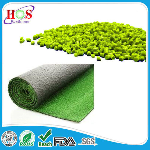 All Good Elasticity Recycled Green Tpe Compound For Artificial Turf Making Industry