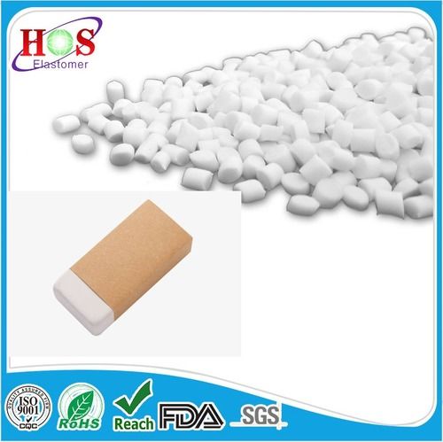 White And Good Elasticity Tpe Compound For Eraser Manufacturing Industry Grade: A