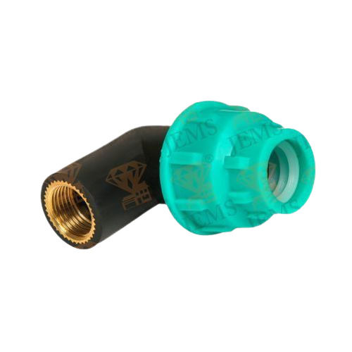 Black Green Mdpe Brass Female Pipe Elbows