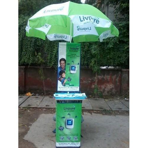 Portable Single User Waterproof Printed Promotional/Advertising Umbrella Canopy Capacity: 1-2 Person