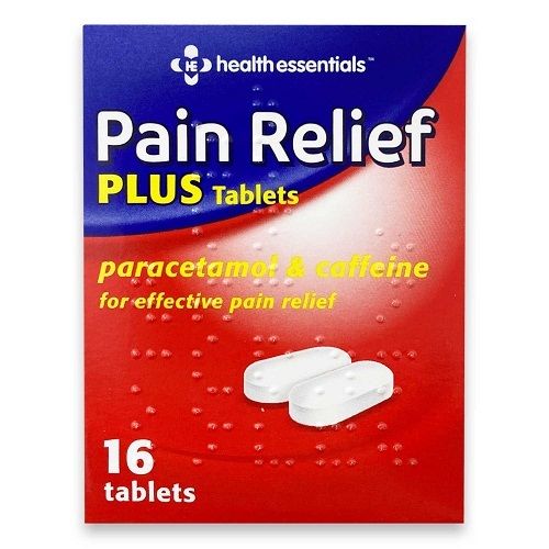 Pain Relief Plus Tablet Paracetamol And Caffeine For Effective Pain Relief