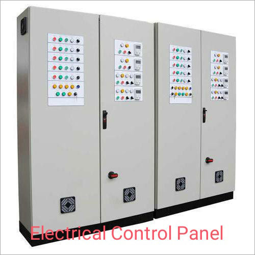 Powder Coated Mild Steel Three Phase Electrical Control Panel Board Base Material: Metal Base