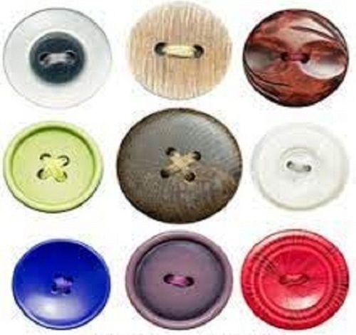 Multicolour Acrylic And Polyester Multi Color Round Plastic Short Snap Button For Garments