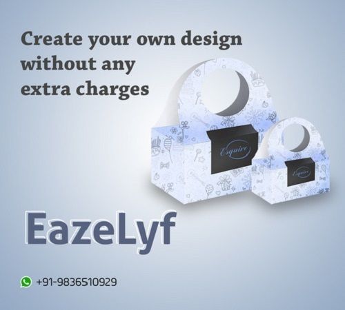 Eazelyf Recyclable Eco Friendly Light Weight Printed Cake Box