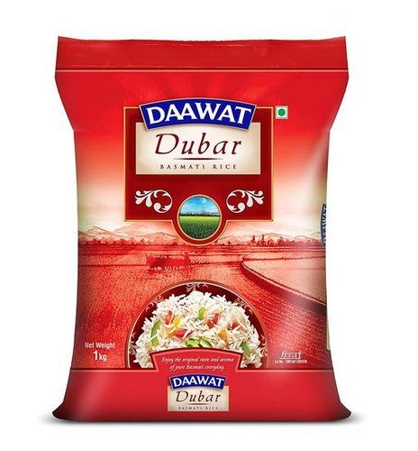 Daawat Long Grain Basmati Rice - Basmati Akki - Dubar, 5 Kg Pouch Admixture (%): 5%