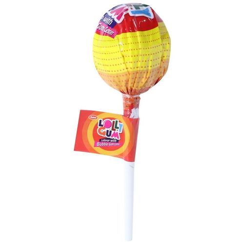 Dukes Lollygum Mixed Fruit Flavour Lollipop Candy (180g)