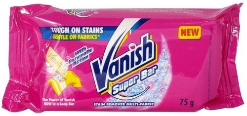 Tough On Stains Vanish Super Bar Detergent Clothing Washing Bar, 75g