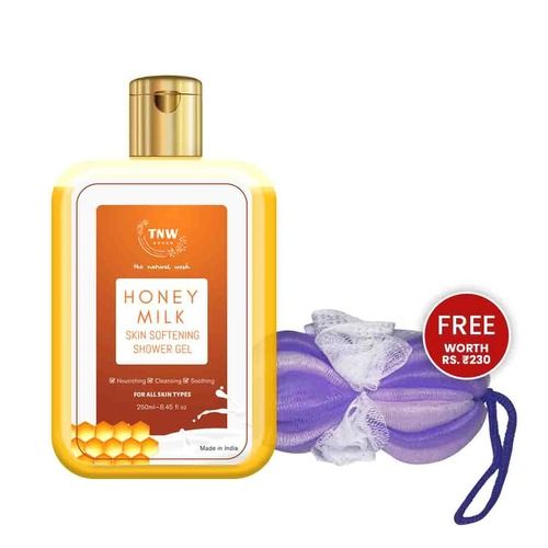 Sensitive/Dry Skin Honey Milk Shower Gel With Jojoba, Almond Oil And Sandalwood
