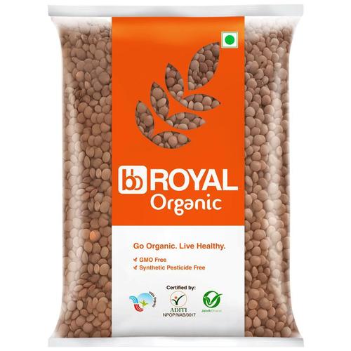 A Grade 100% Pure and Natural Bb Royal Organic Black Whole Masoor Dal