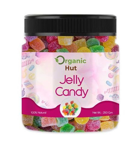 Organic Hut Jelly Cubes Soft Candy Colourfull Candy 250gms