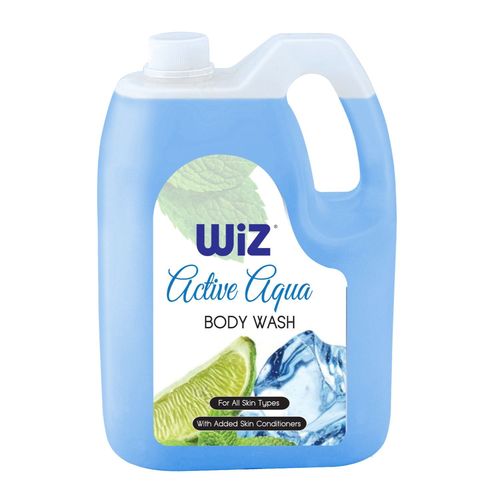 Wiz Active Aqua Classic Body Wash With Added Skin Conditioners - 5L Recommended For: Daily Use