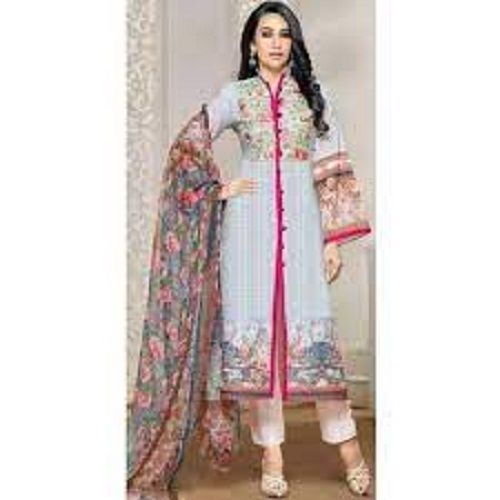 Indian Pure Cotton Stitched Casual Wear And Regular Wear Salwar Suit For Girls