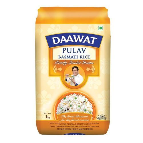 Daawat Pure And Organic Medium Grain Basmati Rice Pack Size 1 Kg