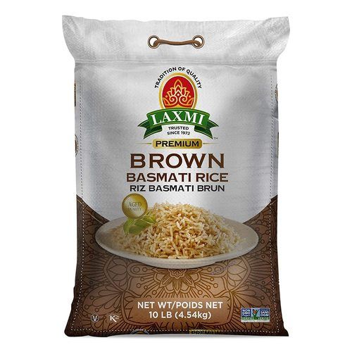 Laxmi Premium Brown Basmati Rice Riz Basmati Brun For Home Cooking