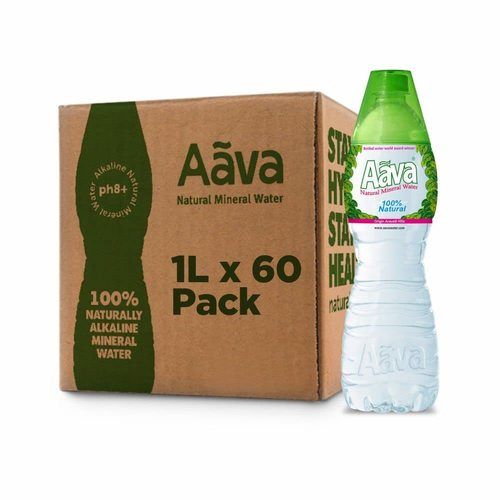 Aava 100% Naturally Alkaline Packaged Drinking Mineral Water 1 Ltr