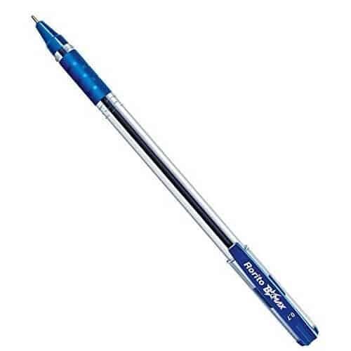 Plastic Smooth Hand Writing Light Weight And Comfortable Grip Blue Ball Pen