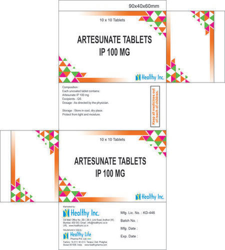 Artesunate Tablets Ip 100 Mg