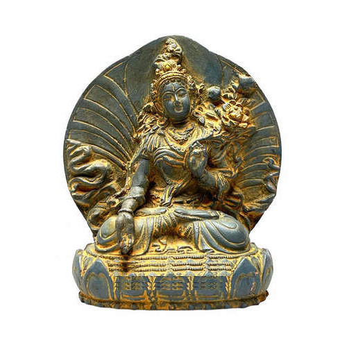 Handmade Brass Tibetan Buddhist Deity Tara Statue DI711