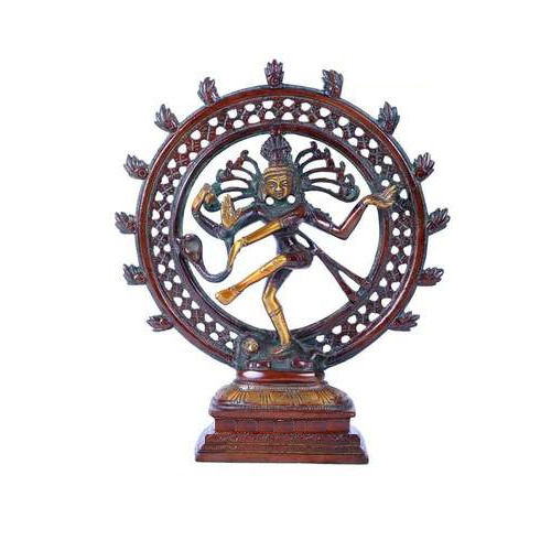 Handmade Brass Ananda Tandava of Nataraja Statue JS-N-03